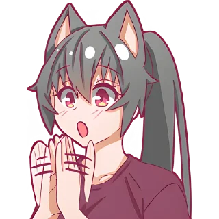 🤩 emoji Айко-чан @Nyasticks Telegram sticker 15 of 42