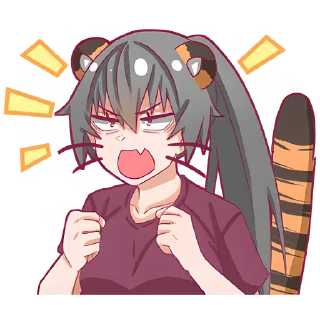 😱 emoji Айко-чан @Nyasticks Telegram sticker 23 of 41