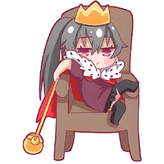 😒 emoji Айко-чан @Nyasticks Telegram sticker 12 of 41