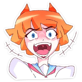😈 emoji Айко-тян @nyasticks Telegram sticker 23 of 49