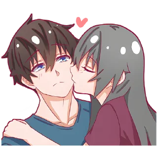 😘 emoji Айко-чан @Nyasticks Telegram sticker 5 of 41