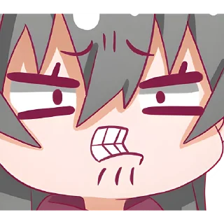 😡 emoji Айко-чан @Nyasticks Telegram sticker 15 of 41