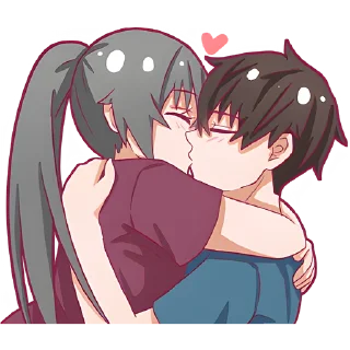😍 emoji Айко-чан @Nyasticks Telegram sticker 24 of 42