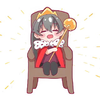 👸 emoji Айко-чан @Nyasticks Telegram sticker 11 of 41