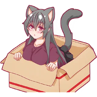 🥺 emoji Айко-чан @Nyasticks Telegram sticker 21 of 42