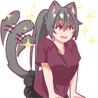 ☺️ emoji Айко-чан @Nyasticks Telegram sticker 17 of 42