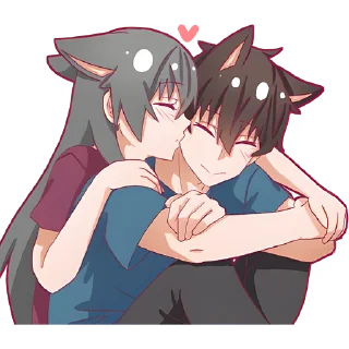 😘 emoji Айко-чан @Nyasticks Telegram sticker 19 of 42
