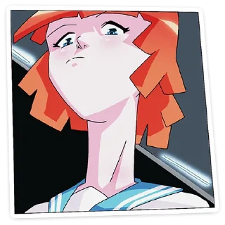 😑 emoji Айко-тян @nyasticks Telegram sticker 10 of 49
