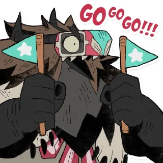 Sticker from Skage the Brave