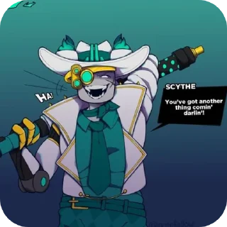 ❤ emoji Scythe | PHIGHTING! Telegram sticker 5 of 39