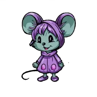 🦁 emoji Мышка: Wasil.Sss Telegram sticker 7 of 7
