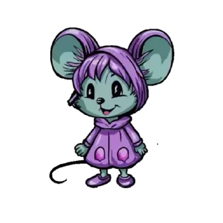 🦁 emoji Мышка: Wasil.Sss Telegram sticker 5 of 7