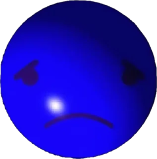 😞 emoji колобки Telegram sticker 10 of 61