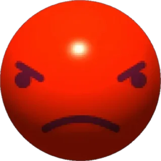 😡 emoji колобки Telegram sticker 11 of 61