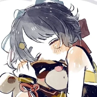 🌟 emoji Сян Лин от @genshinartsm Telegram sticker 14 of 40