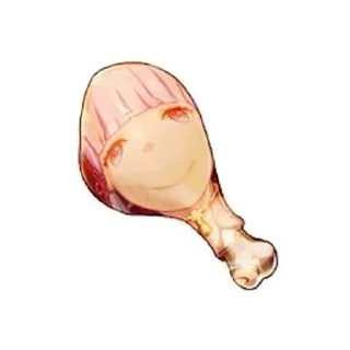 😔 emoji Сян лин кушать Telegram sticker 14 of 16