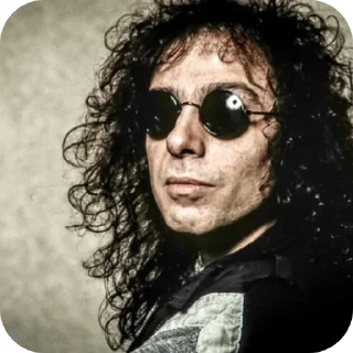 😎 emoji 🤘RONNIE JAMES DIO🤘 by @Gates_Of_Babylon Telegram sticker 16 of 120