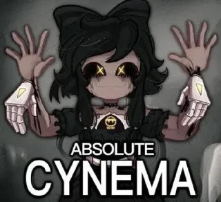 🌟 emoji Absolute cinema  @Hu_Tao37 Telegram sticker 4 of 9