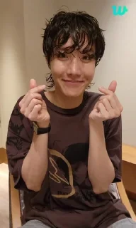 💜 emoji J-hope Telegram sticker 1 of 42