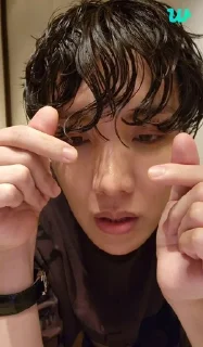 🙄 emoji J-hope Telegram sticker 10 of 42