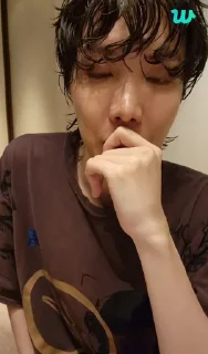 🤔 emoji J-hope Telegram sticker 5 of 42