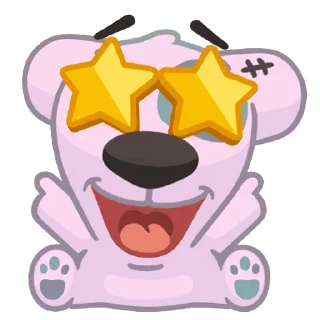 🤩 emoji Спотти Розовый | @vkspoilertg Telegram sticker 24 of 24