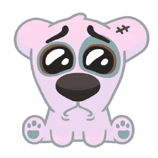 😟 emoji Спотти Розовый | @vkspoilertg Telegram sticker 9 of 24