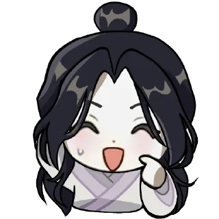 😅 emoji tgcf x genshin @qqwelj Telegram sticker 10 of 120