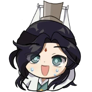 😅 emoji tgcf x genshin @qqwelj Telegram sticker 6 of 120