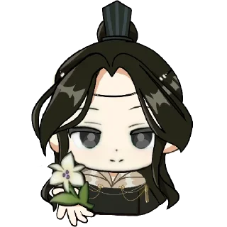 😌 emoji tgcf x genshin @qqwelj Telegram sticker 8 of 120