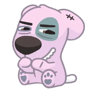 🤓 emoji Спотти Розовый | @vkspoilertg Telegram sticker 16 of 24