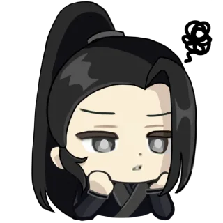 😒 emoji tgcf x genshin @qqwelj Telegram sticker 16 of 120