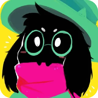 🌟 emoji ✨ Ralsei ✨ @UndertaleDeltaruneStickersArts Telegram sticker 1 of 74