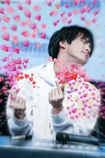 😍 emoji BTS 💜 Telegram sticker 6 of 79