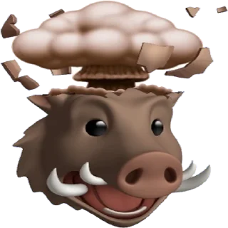 🐗 emoji Boar Telegram sticker 11 of 21
