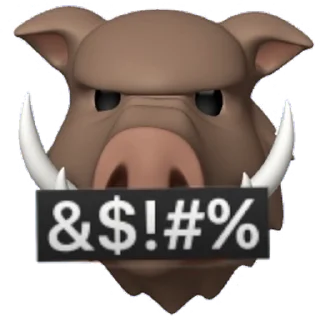 🐗 emoji Boar Telegram sticker 12 of 21