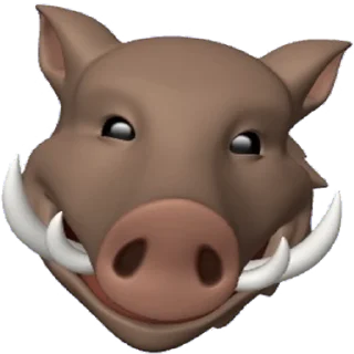 🐗 emoji Boar Telegram sticker 7 of 21