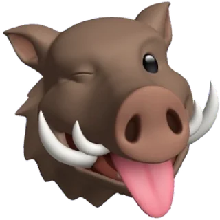 🐗 emoji Boar Telegram sticker 15 of 21
