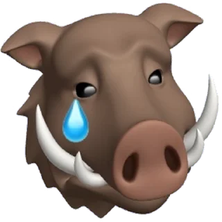 🐗 emoji Boar Telegram sticker 6 of 21