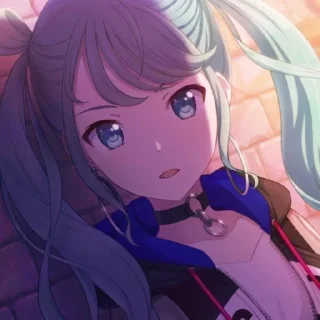 ❤️ emoji • | Miku by @stickersaii Telegram sticker 10 of 60