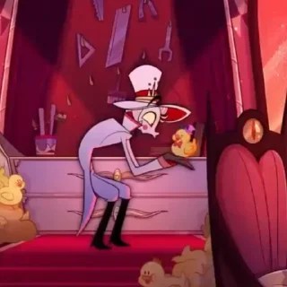 Sticker from Lucifer Morningstar | Hazbin H