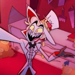 Sticker from Lucifer Morningstar | Hazbin H