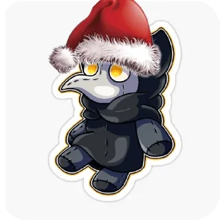 🐦 emoji Plague Doctor Telegram sticker 10 of 17