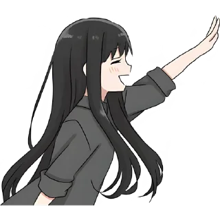 🙋‍♀ emoji @krrtyan Telegram sticker 21 of 120