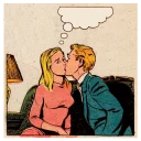 Sticker from COMICS