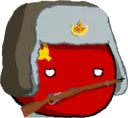 Sticker from Коммунизм, коммунизм never changes