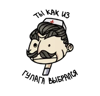 🚑 emoji Коммунизм вперёд! Telegram sticker 11 of 12