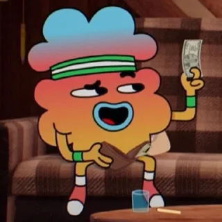🤑 emoji Cartoon Network Telegram sticker 21 of 29