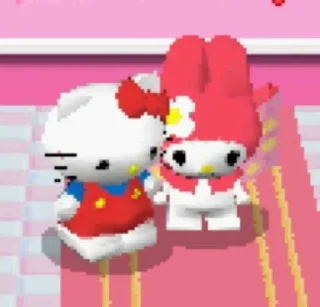 Sticker from Kitty cute