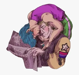 Sticker from Xyuna Hotline Miami